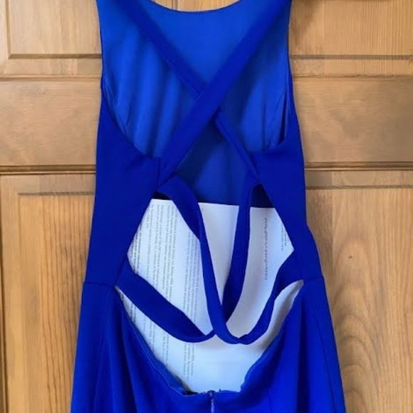 Lulus Straight to the Heart Royal Blue Backless Maxi Dress - Picture 4 of 7
